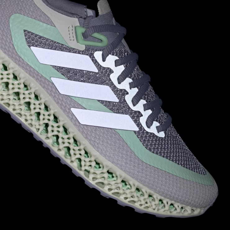 Plata Violeta Adidas 4d Fwd Zapatos De Moda