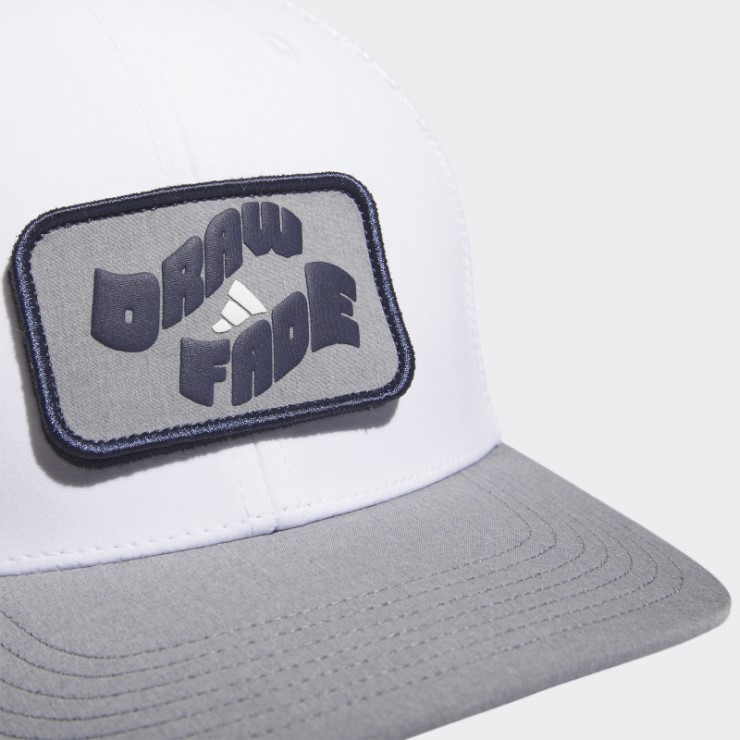 Gorro Dos En Uno Con Parche Removible Blanco Adidas