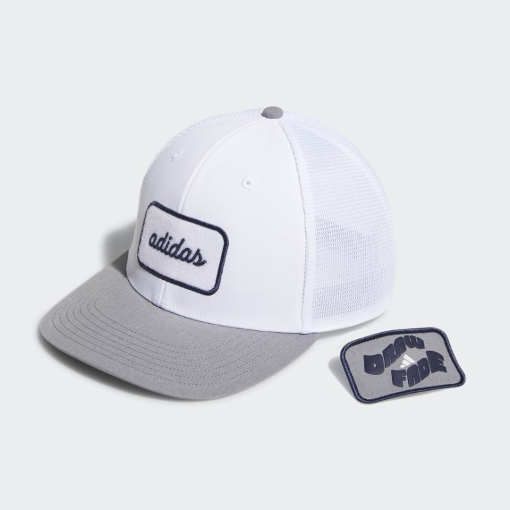 Gorro Dos En Uno Con Parche Removible Blanco Adidas