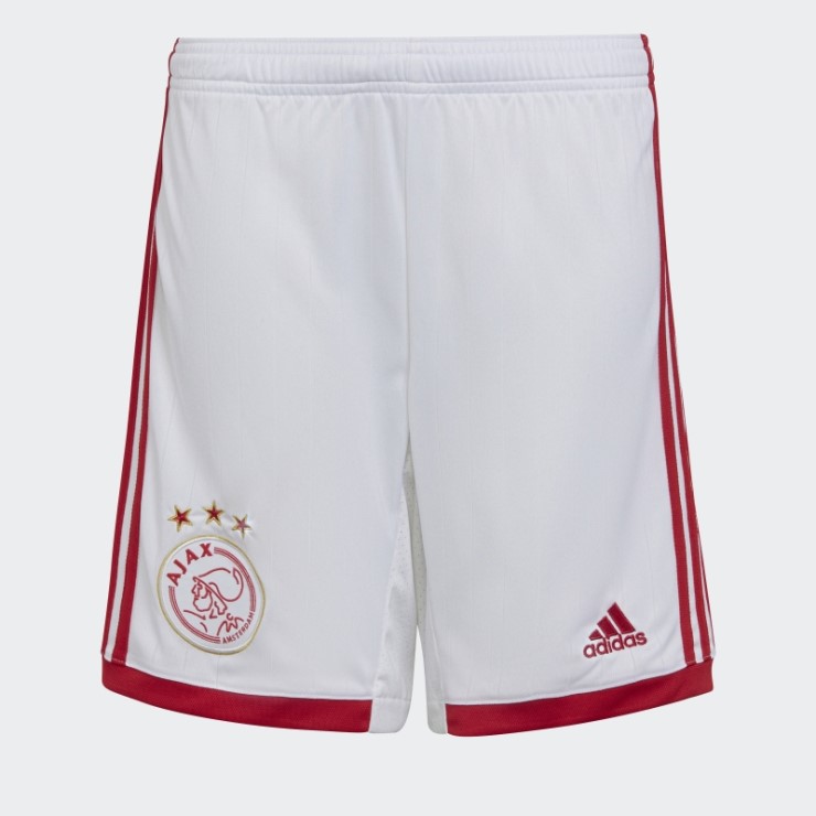 Pantalón Corto Ajax Amsterdam 22/23 Primera Equipación Blanco Adidas