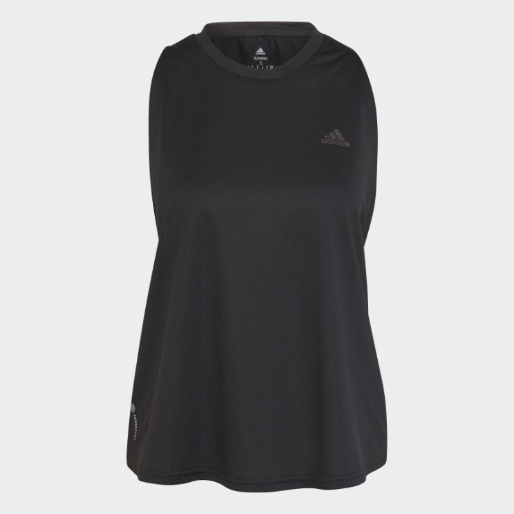 Camiseta Sin Mangas Run Icons Running Adidas Negra
