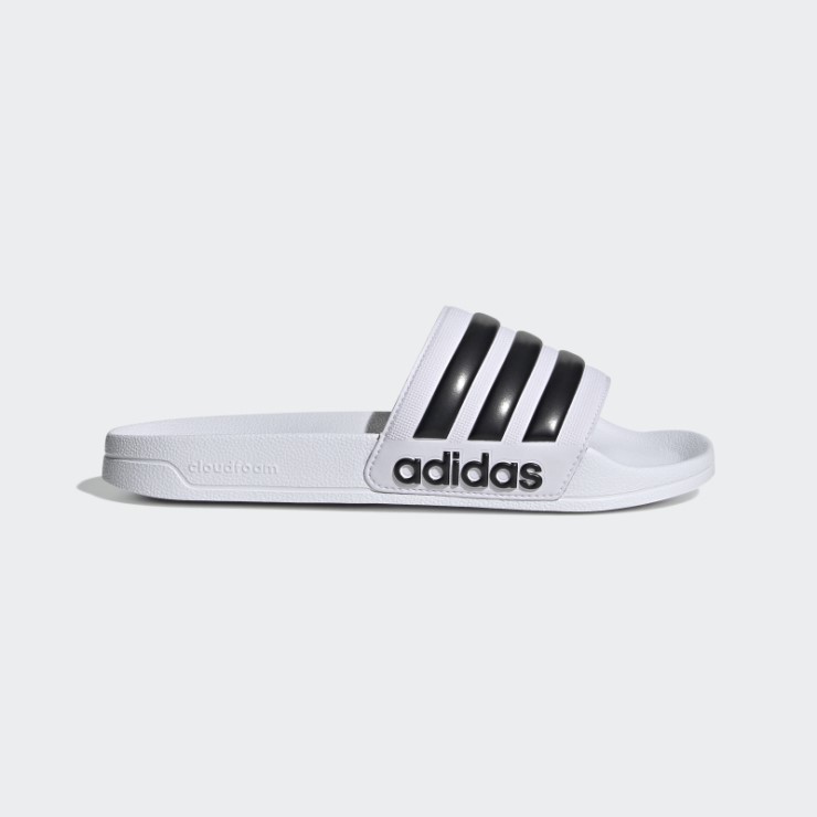 Chanclas De Ducha Adidas Adilette Blanco/negro