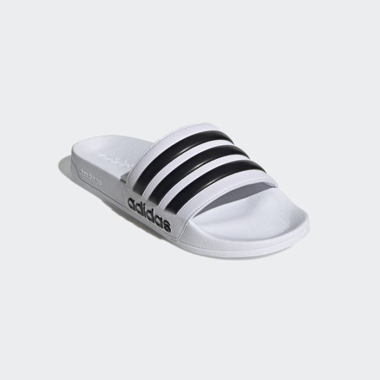 Chanclas De Ducha Adidas Adilette Blanco/negro