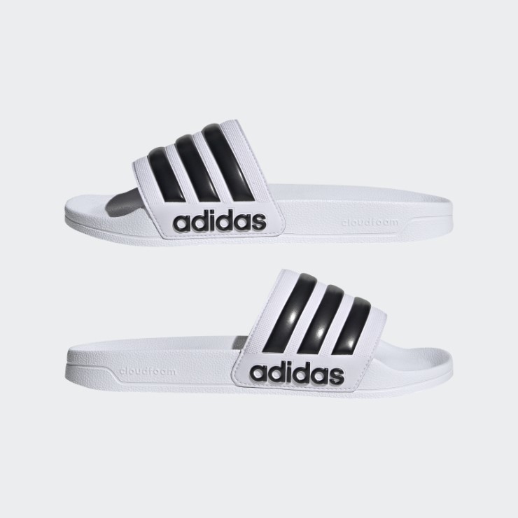 Chanclas De Ducha Adidas Adilette Blanco/negro