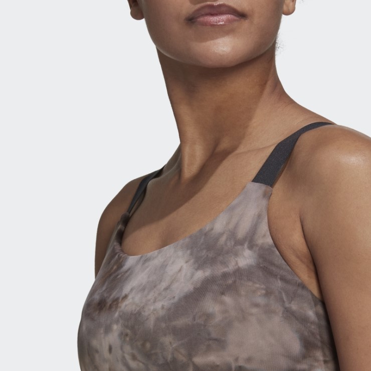 Sujetador Yoga Studio Light-support Earth Adidas Aluminio