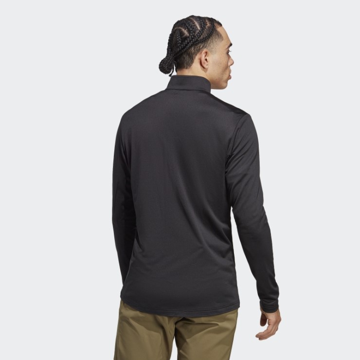 Adidas Terrex Chaqueta Polar Con Cremallera Completa Negra