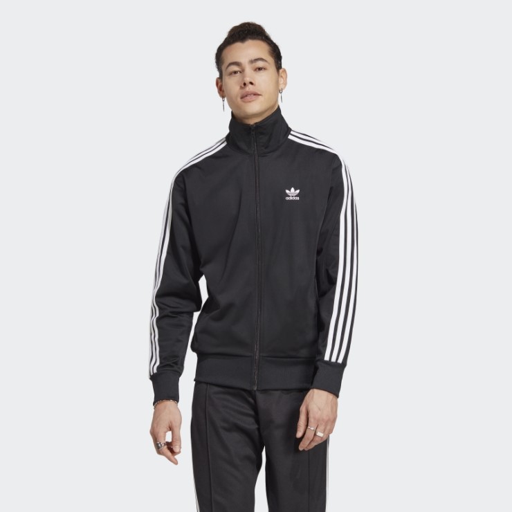 Adidas Chaqueta De Chándal Negra Adicolor Classics Firebird