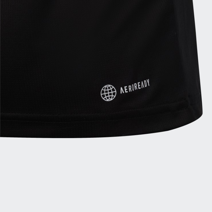 Camiseta Adidas Essentials Aeroready Regular Fit Logo Negro