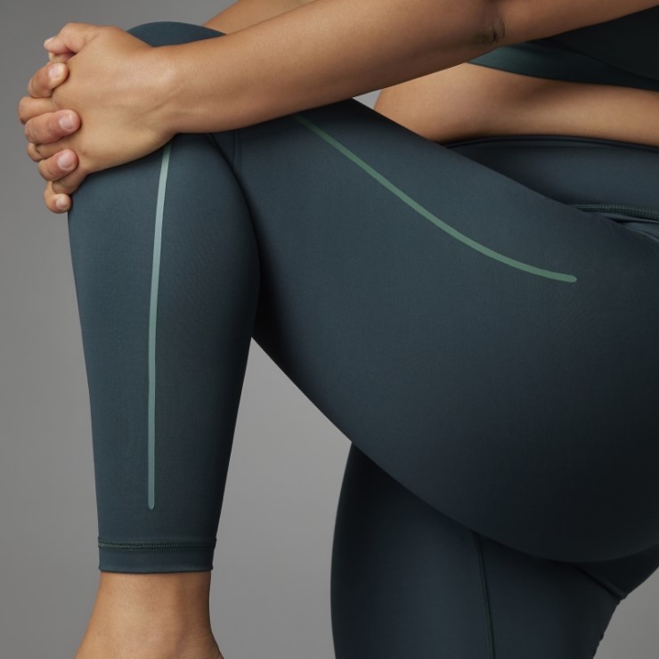 Leggings Adidas Authentic Balance Yoga 7/8 (talla Grande) Verde