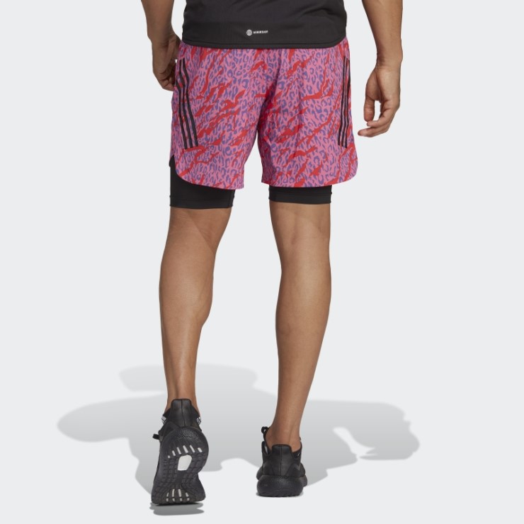 Pantalones Cortos Hiit Con Estampado Animal De La Serie Profesional Diseñados Para Entrenar Seleccionados Por Cody Rigs Por Adidas Multicolor