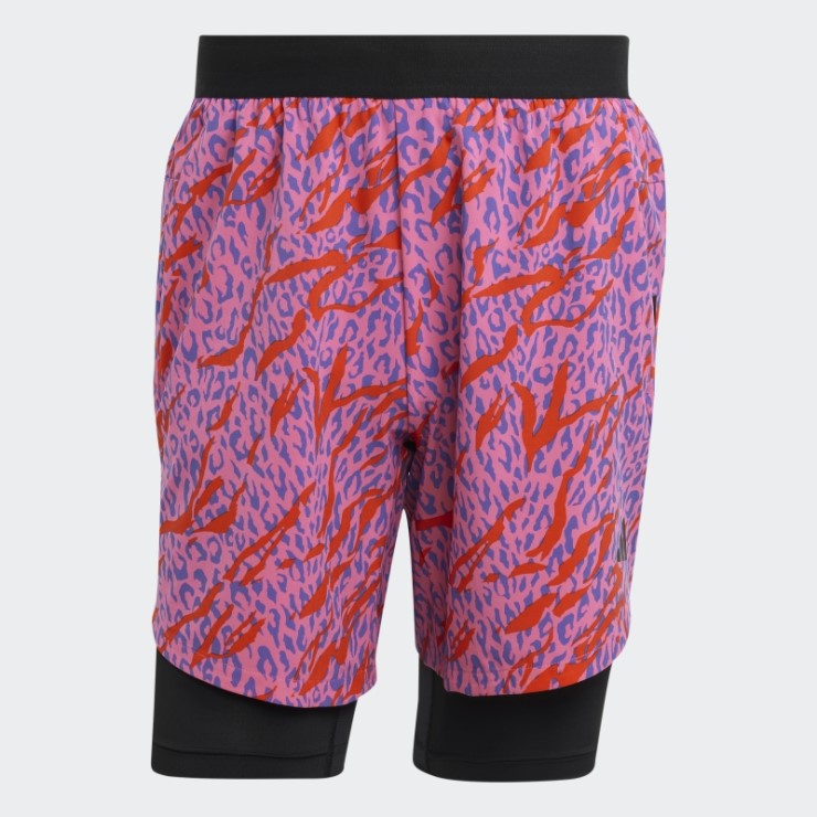 Pantalones Cortos Hiit Con Estampado Animal De La Serie Profesional Diseñados Para Entrenar Seleccionados Por Cody Rigs Por Adidas Multicolor