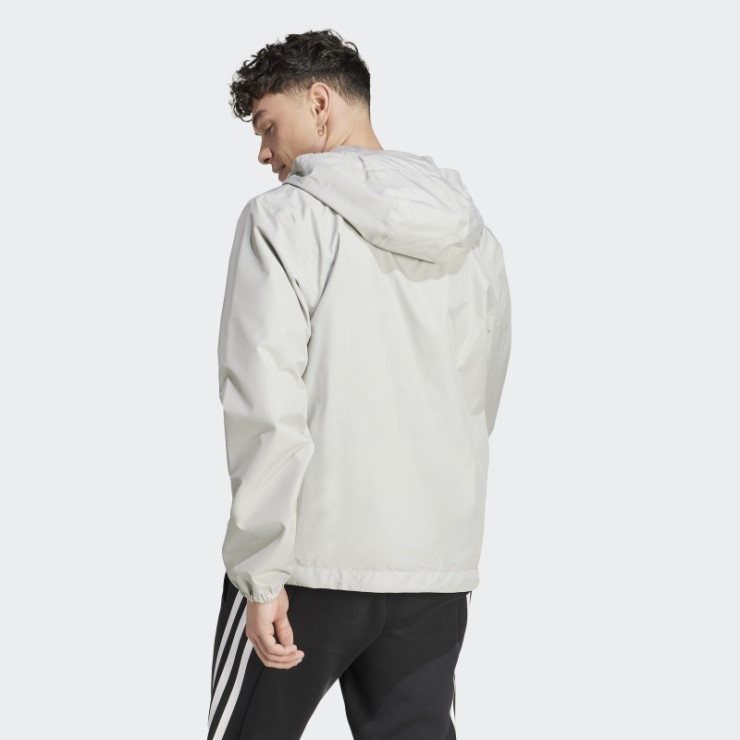 Adidas Chaqueta Gris Metal Essentials Rain.rdy