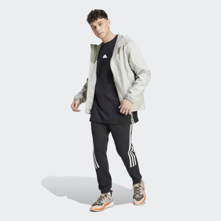 Adidas Chaqueta Gris Metal Essentials Rain.rdy