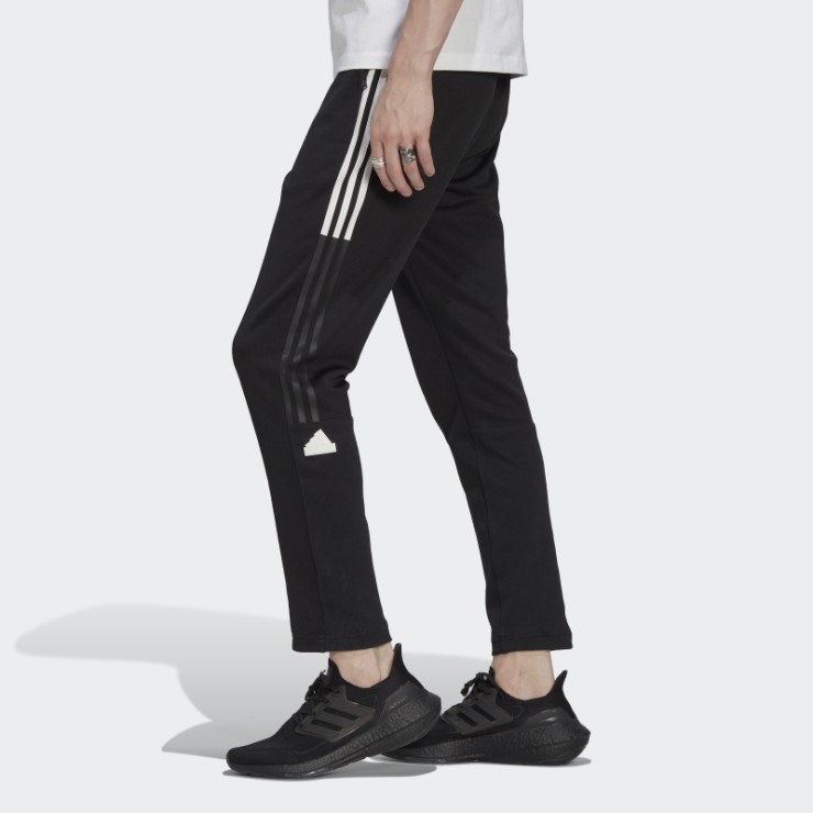 Adidas 3-stripes Cuffed Pants Negro