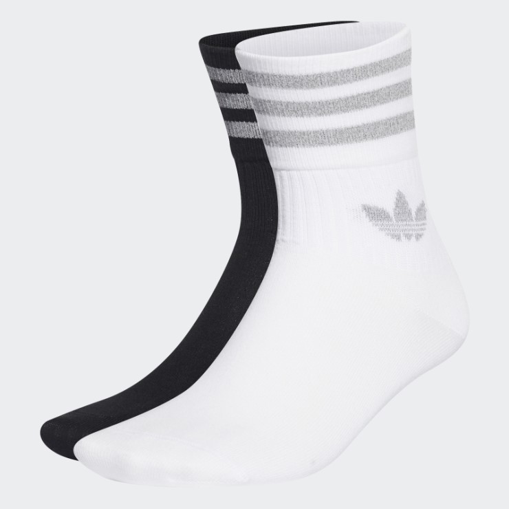 Adidas Adicolor Crew Calcetines 2 Pares Negro