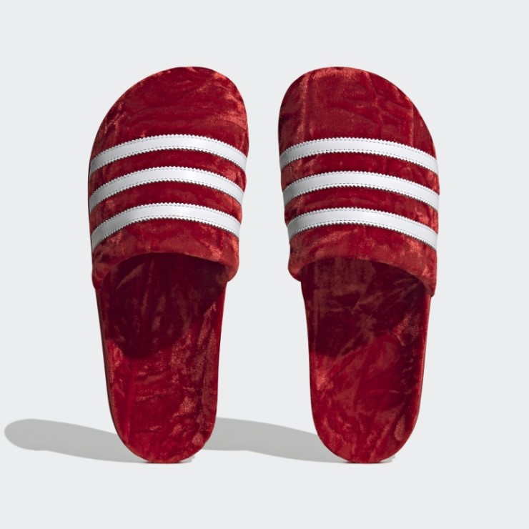 Chanclas Adimule Adidas Rojas
