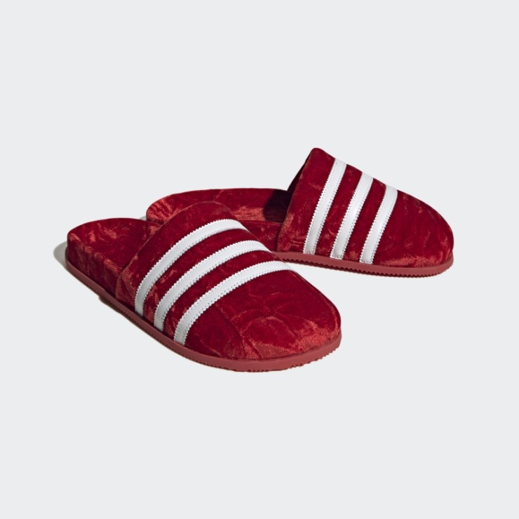 Chanclas Adimule Adidas Rojas