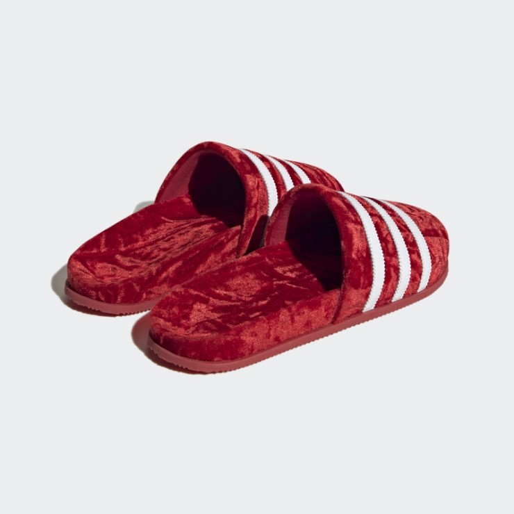 Chanclas Adimule Adidas Rojas