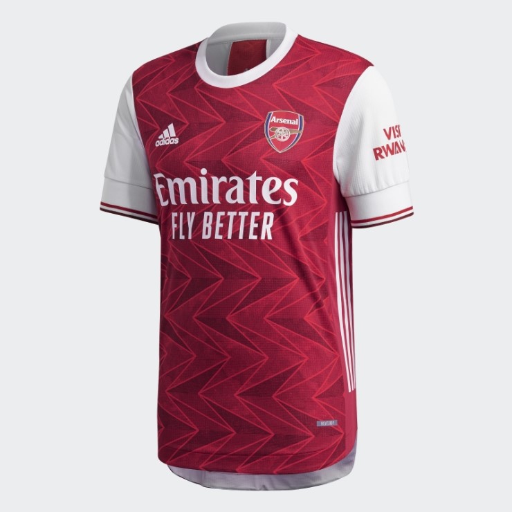 Camiseta Granate Granate Primera Equipación Arsenal 20/21 Adidas