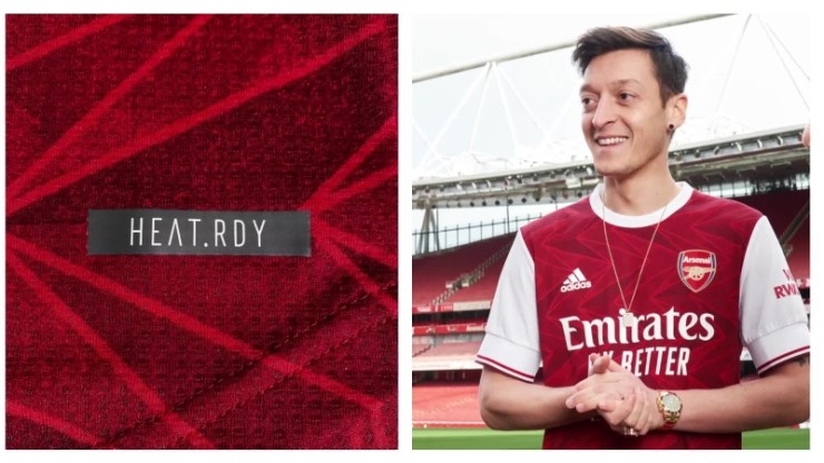 Camiseta Granate Granate Primera Equipación Arsenal 20/21 Adidas