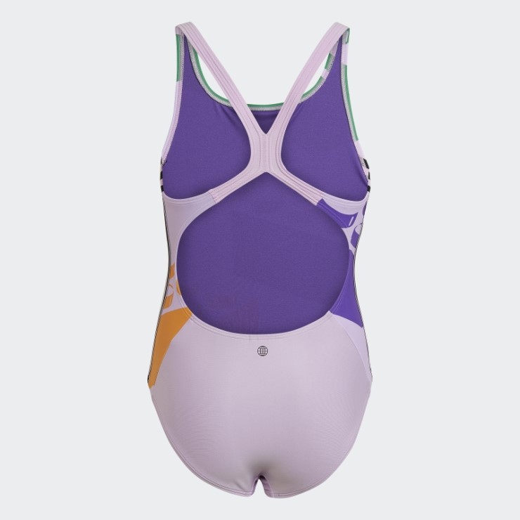 Bañador Lila Adidas X Lego