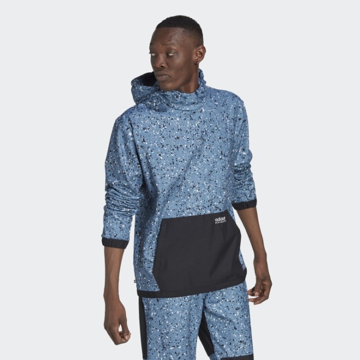 Sudadera Con Capucha Adidas Adventure Winter Allover Print Multicolor Fashion