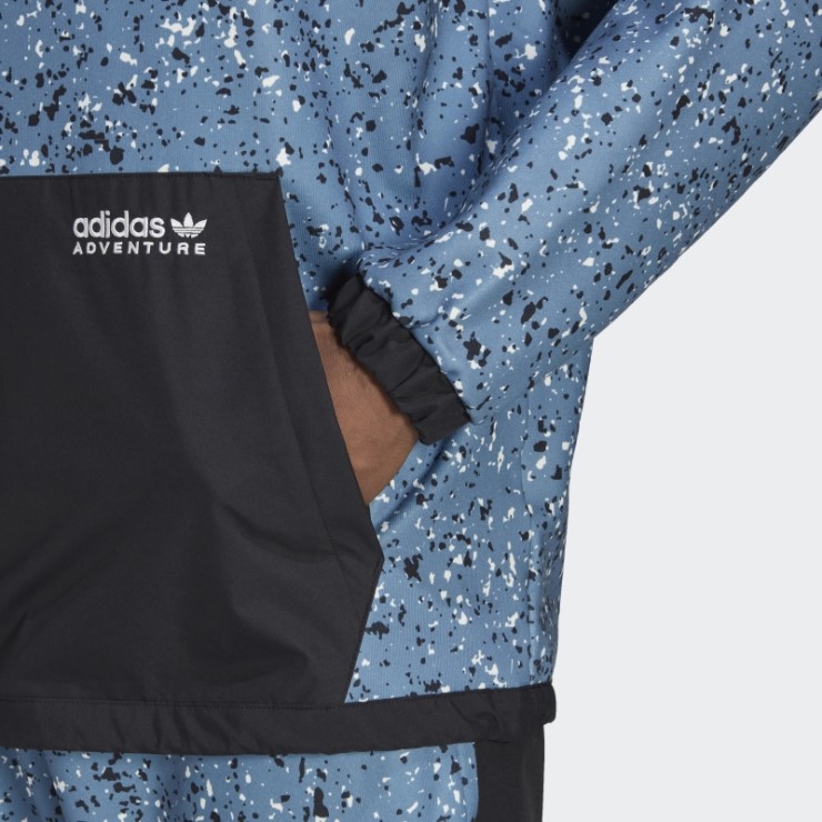 Sudadera Con Capucha Adidas Adventure Winter Allover Print Multicolor Fashion