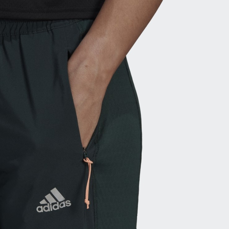 Pantalón Adidas X-city De Forro Polar Verde