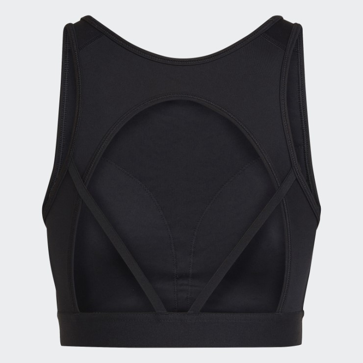 Sujetador De Entrenamiento De Sujeción Ligera Hyperglam AeroReady Negro Adidas