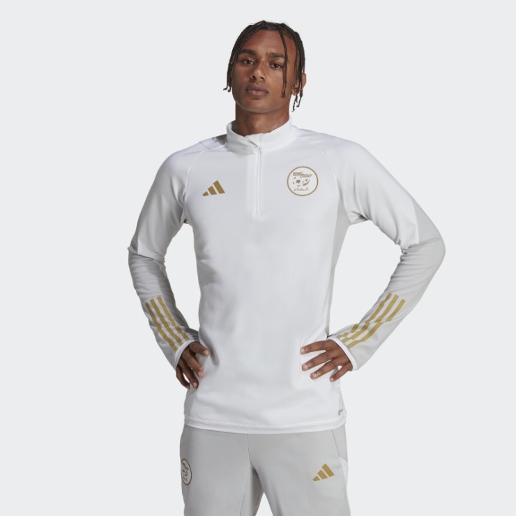 Camiseta Entrenamiento Argelia Tiro 23 Adidas Blanco