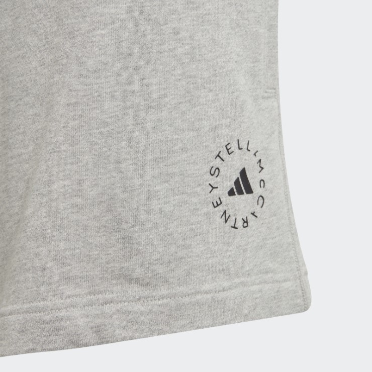 Adidas By Stella Mccartney Truecasuals Terry Short Gris Medio Moda