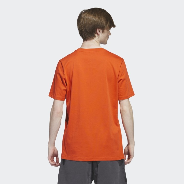 Camiseta Roja Con Gráfico De Shmoofoil Adidas