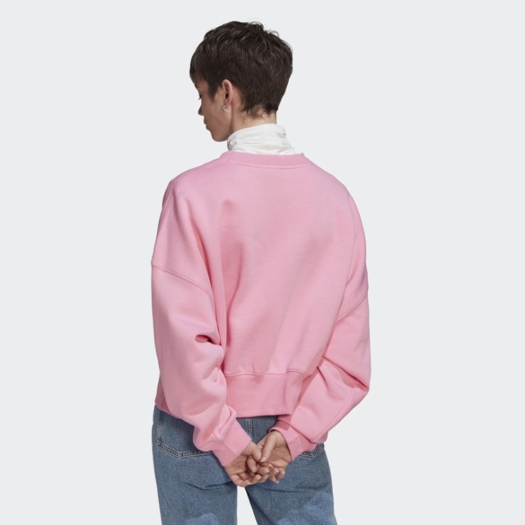 Sudadera Rosa Adidas Adicolor Essentials