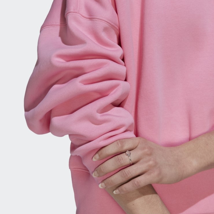 Sudadera Rosa Adidas Adicolor Essentials