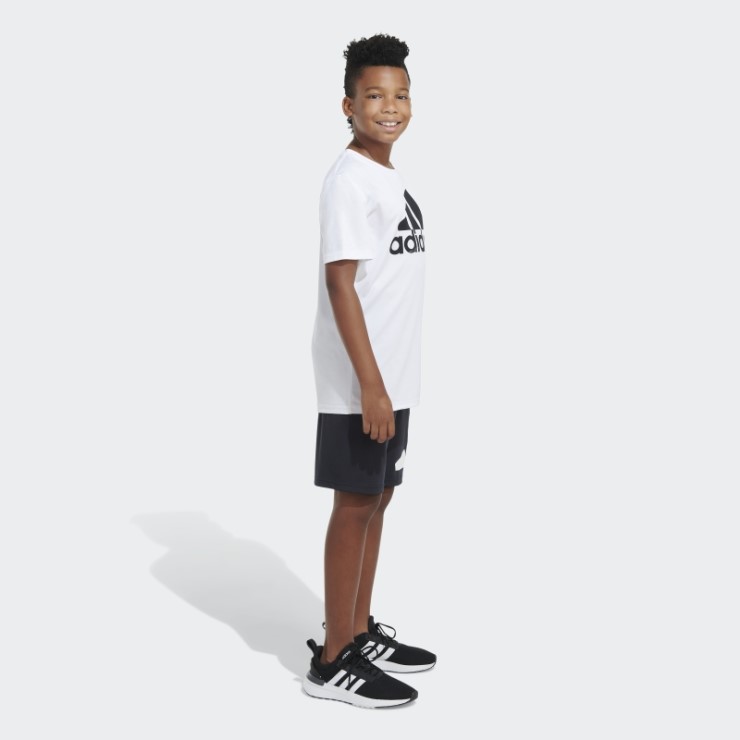 Shorts Adidas Con Logo Lateral Essentials Negro