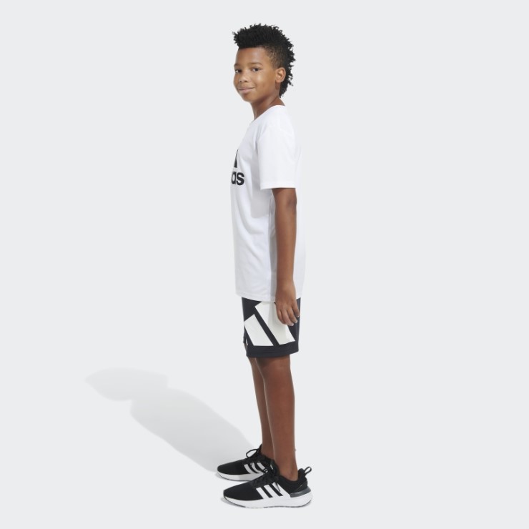 Shorts Adidas Con Logo Lateral Essentials Negro