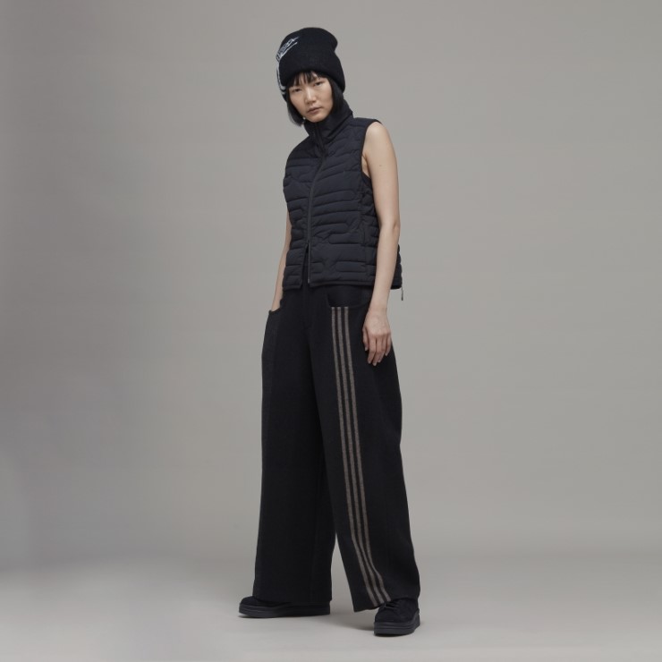 Pantalones De Chándal De Pernera Ancha Con 3 Rayas Adidas