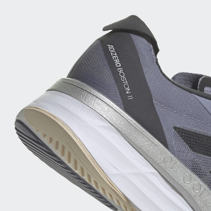 Zapatillas Adidas Adizero Boston 11 Plata Violeta