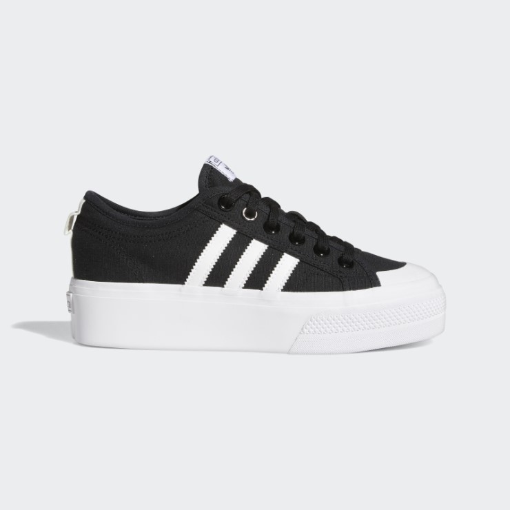 Adidas Nizza Plataforma Zapatos Blanco