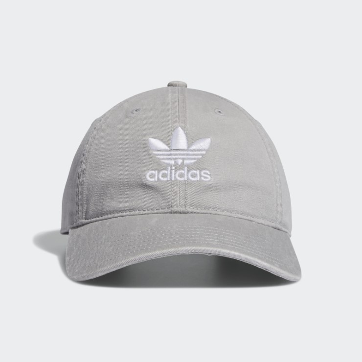 Gorra Adidas Con Tira Trasera Holgada Piedra