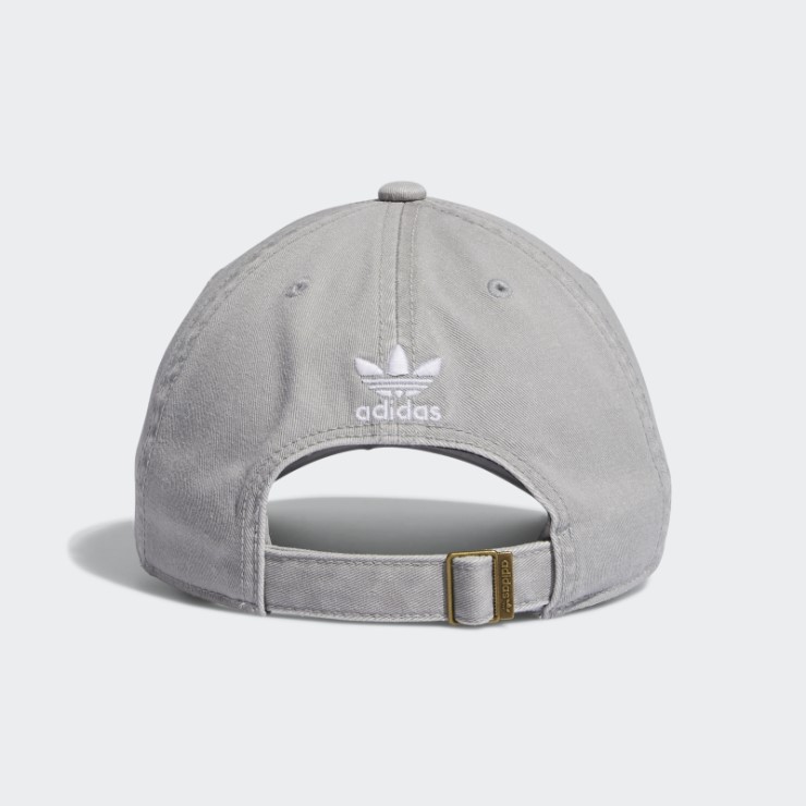 Gorra Adidas Con Tira Trasera Holgada Piedra