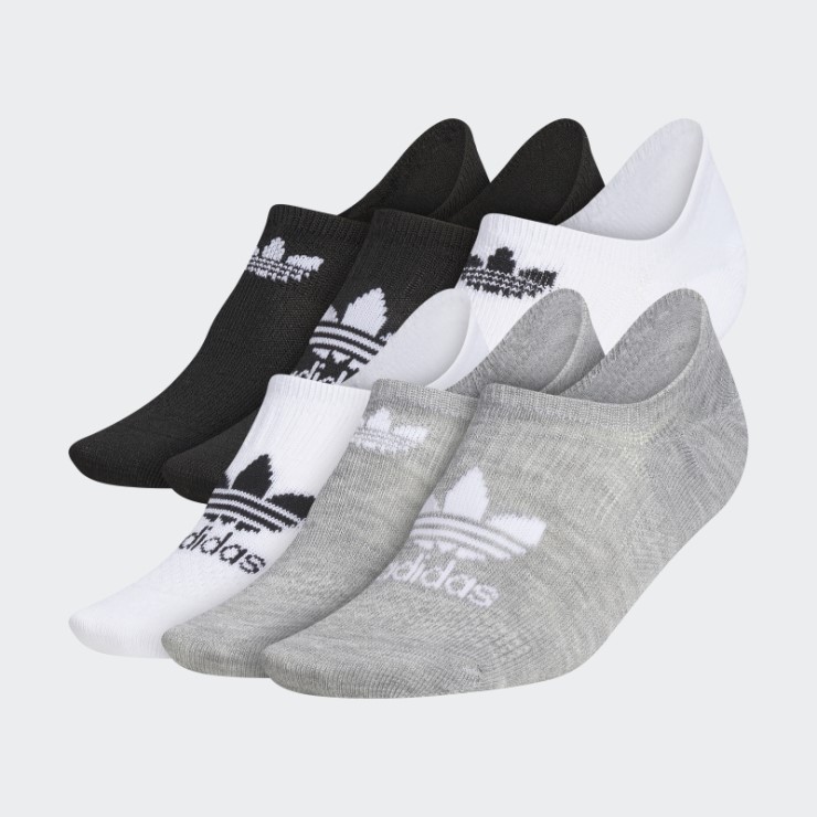 Calcetines Adidas Classic Superlite Super-no-show Gris 6 Pares