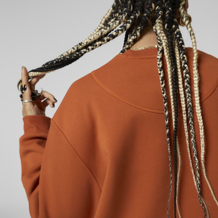 Sudadera Adidas By Stella Mccartney Sc Ladrillo Quemado