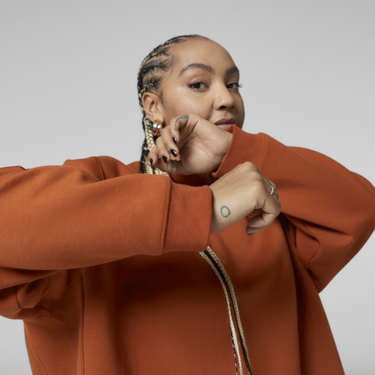 Sudadera Adidas By Stella Mccartney Sc Ladrillo Quemado