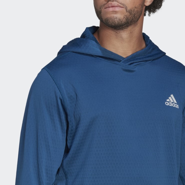 Adidas Fleece X-city Sudadera Con Capucha Marina Moda