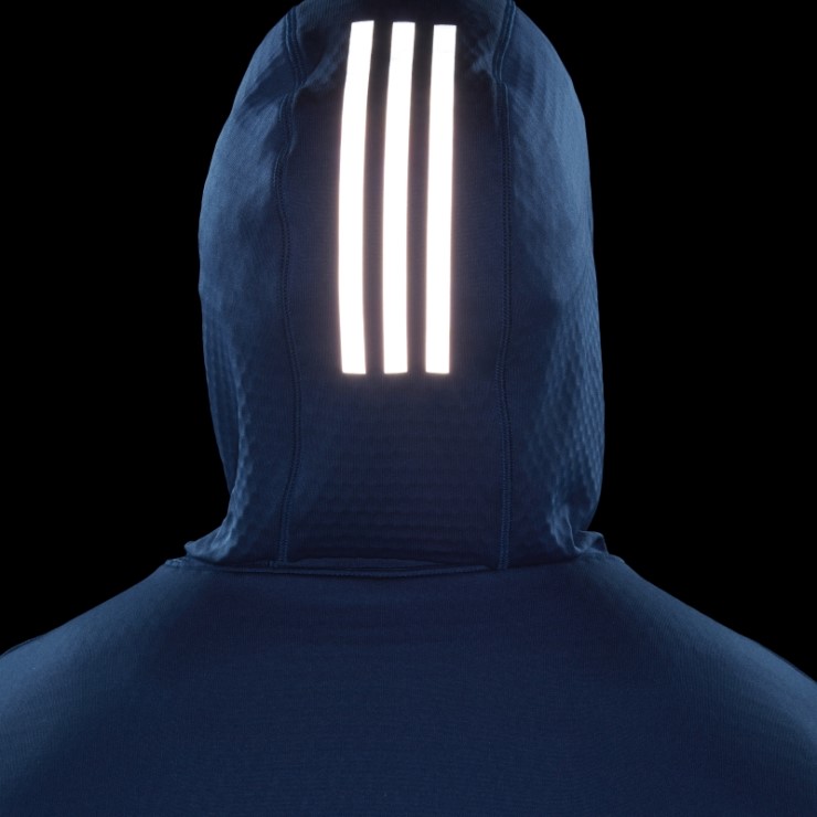 Adidas Fleece X-city Sudadera Con Capucha Marina Moda