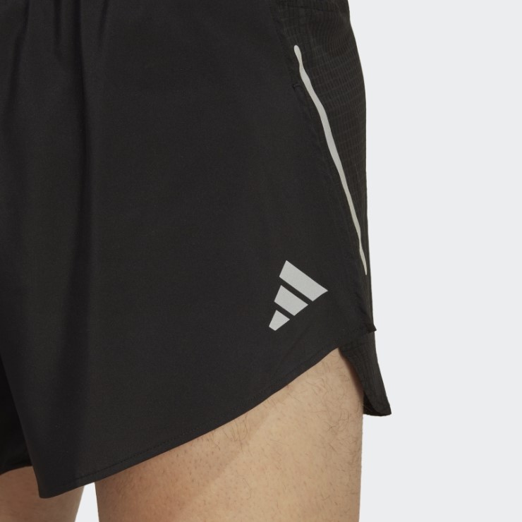Pantalón Corto Adidas Fast Split Negro