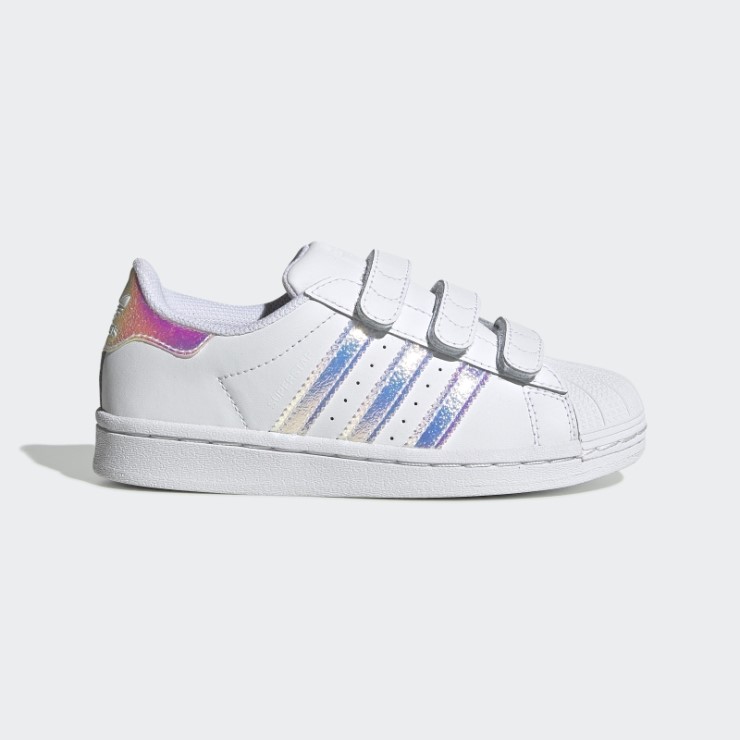 Adidas Superstar Zapatos De Moda Blanco