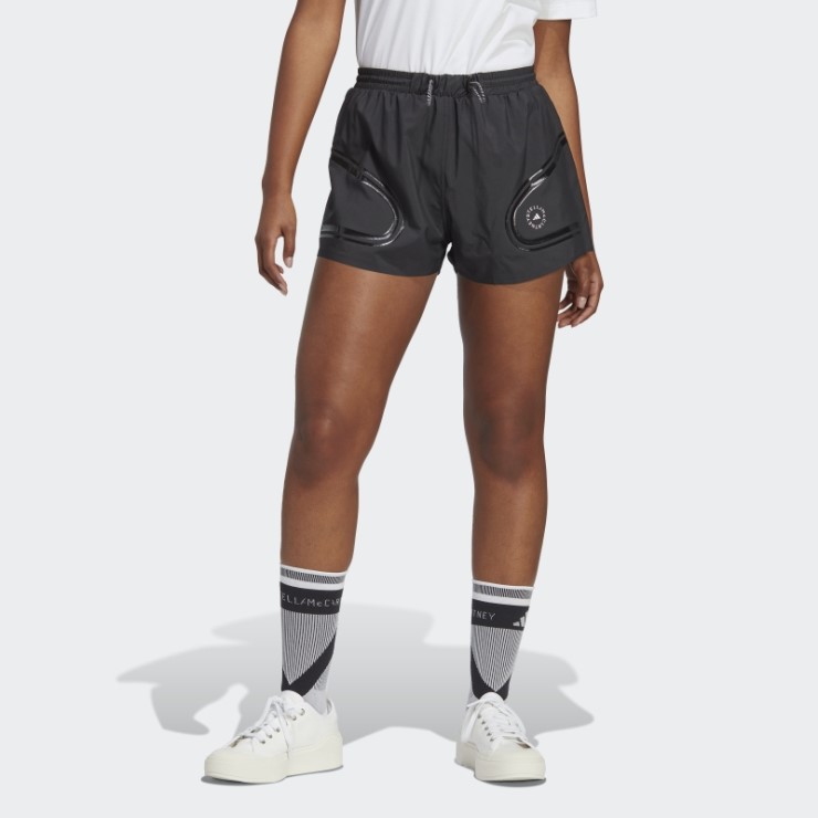 Adidas By Stella Mccartney Truepace Pantalones Cortos De Running Negros Caliente
