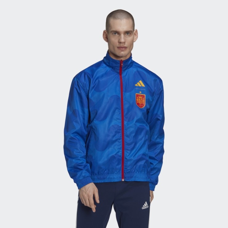 Chaqueta Himno España Adidas Roja